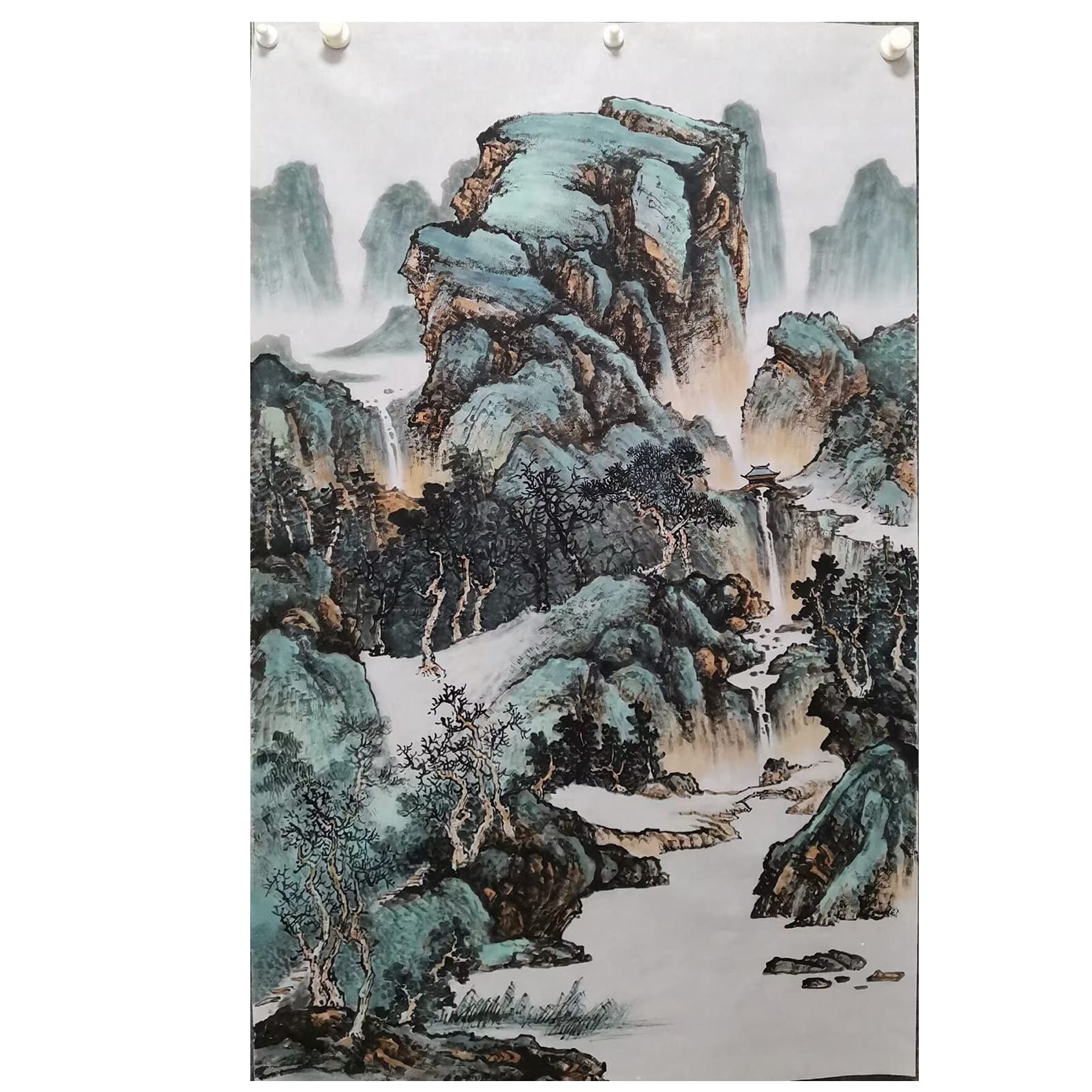 純粋な手描きの手作り油絵V